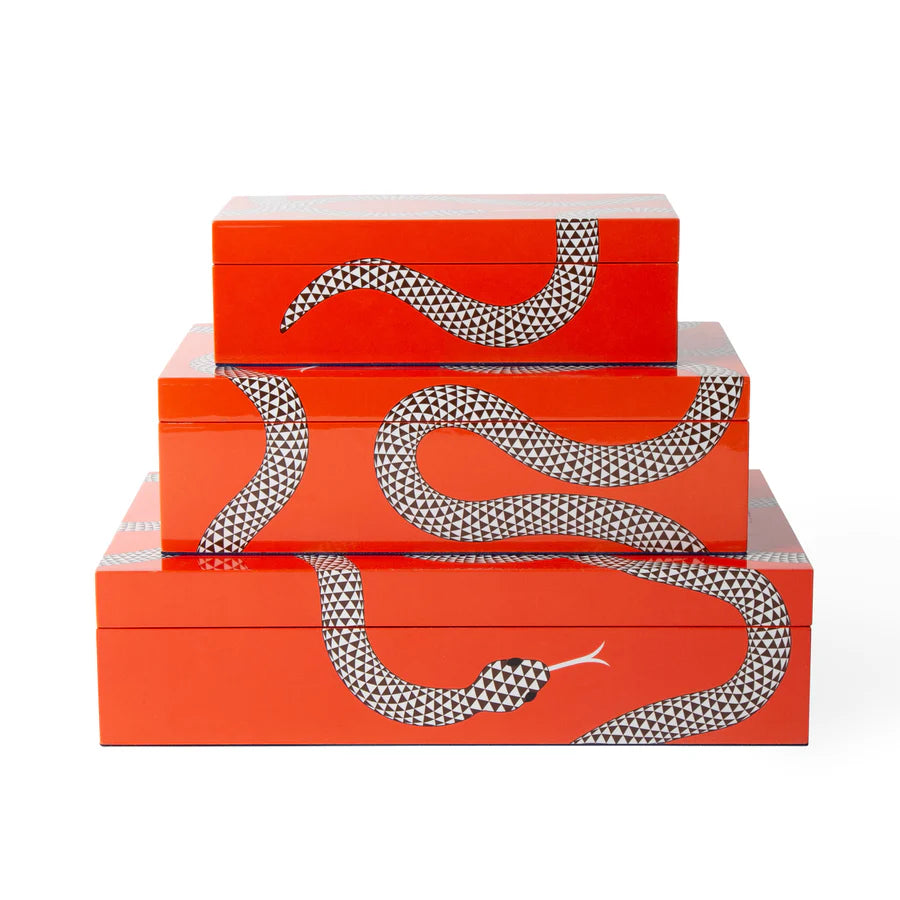 Orange Eden Lacquer Box