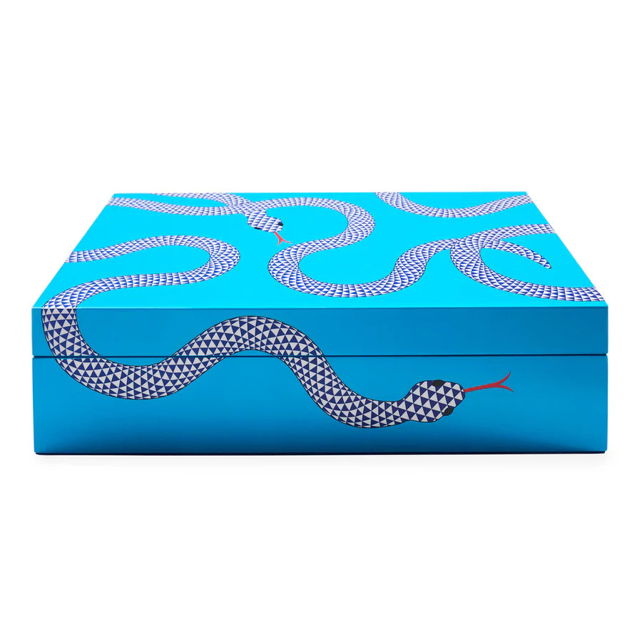 Blue Eden Lacquer Box