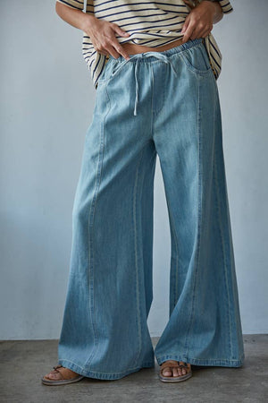 Kaia Wide Leg Denim