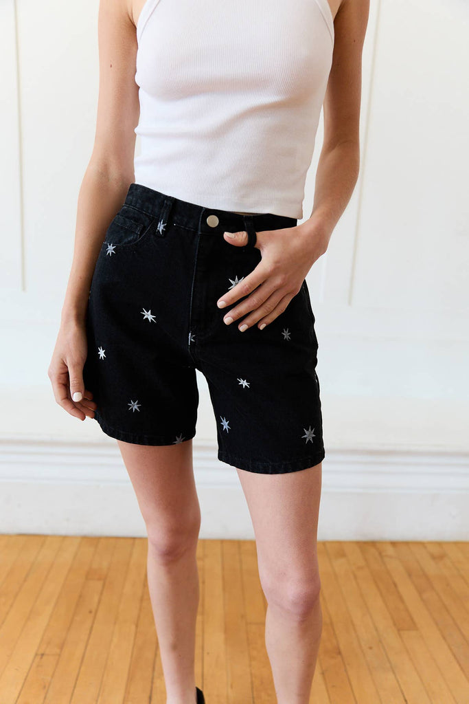 Nova Embroidered Shorts