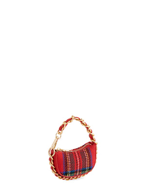 Scottie Mini Bag Charm: Red