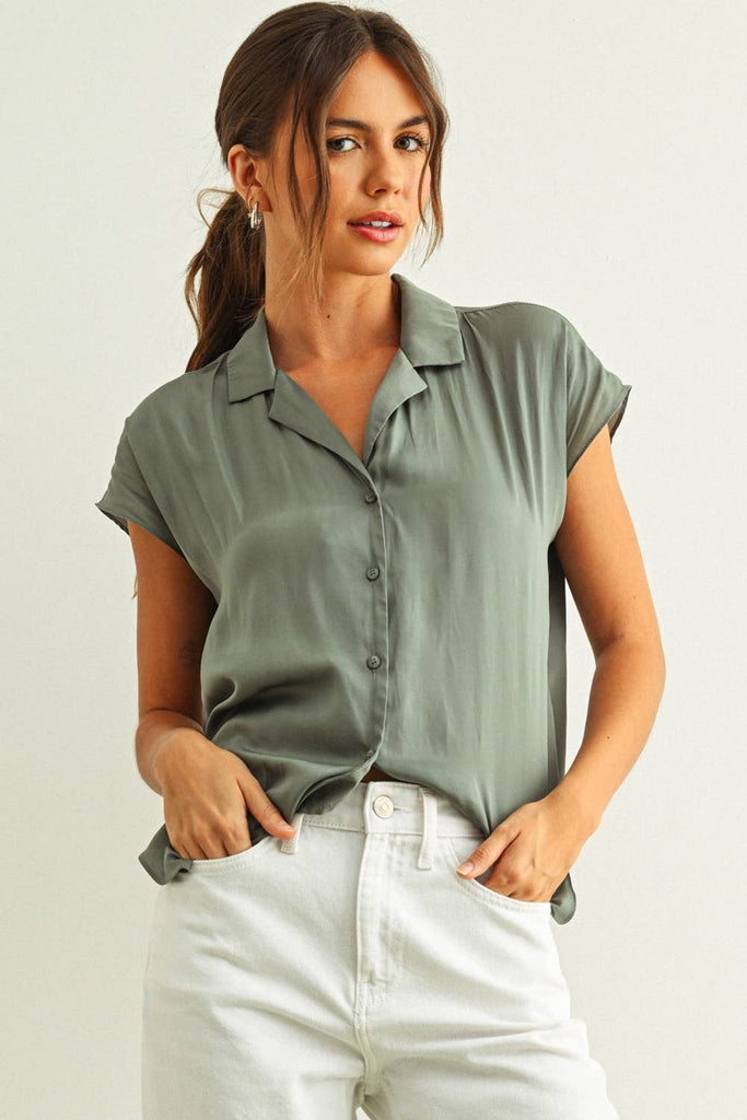 Phoebe Cap Sleeve Top