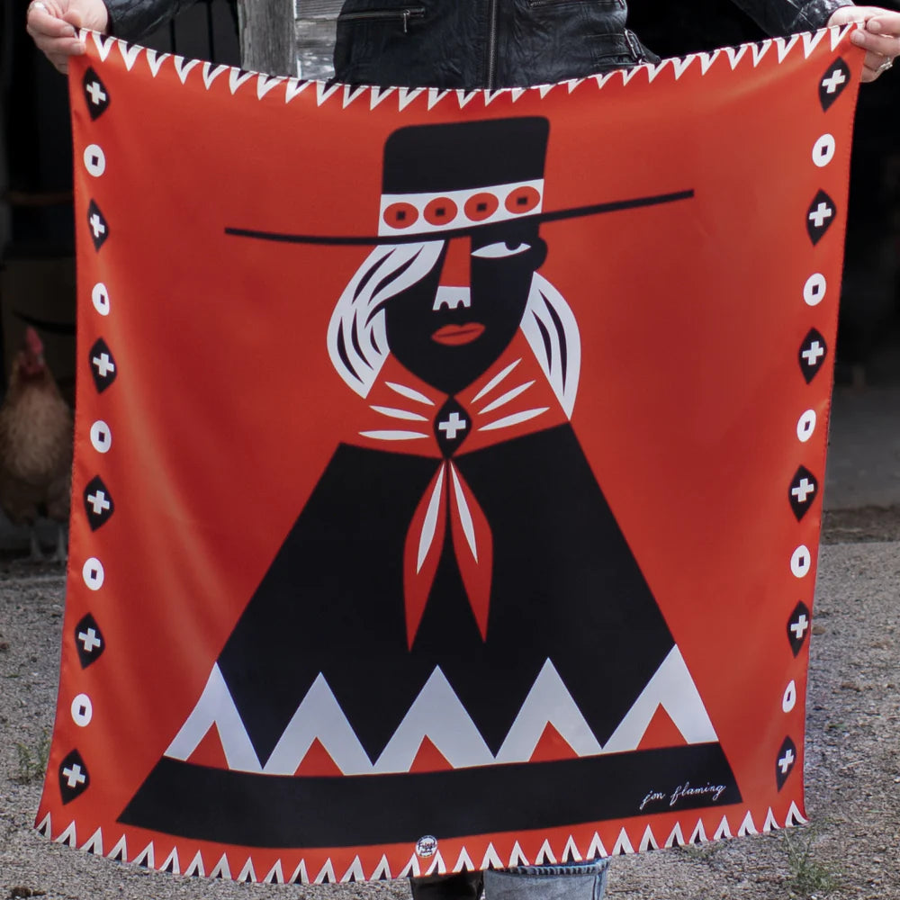 Girl with the Wide Brimmed Hat - long