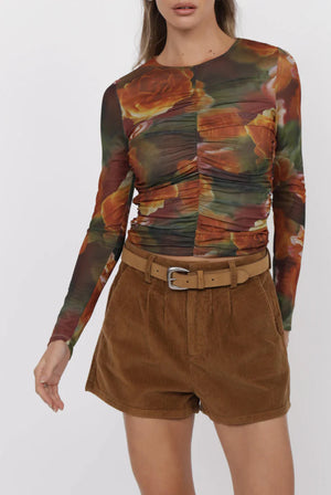 Heart Beats Mesh Top