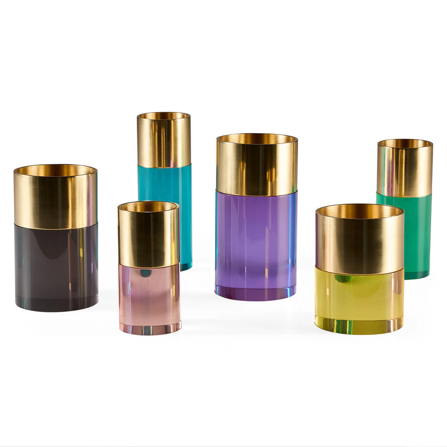 Jacques Candle Holder - Multi-Colored S/6