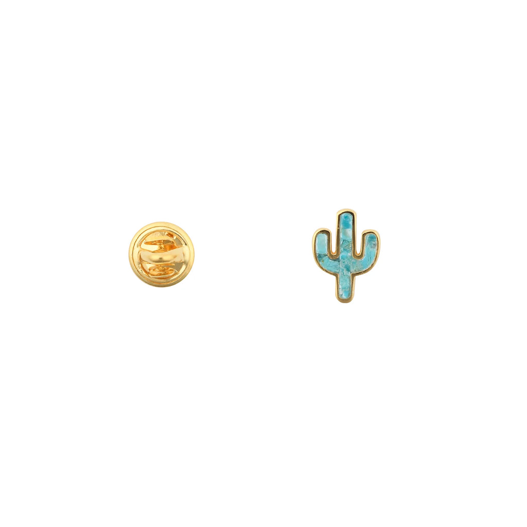 Joshua Tree Pin Gold