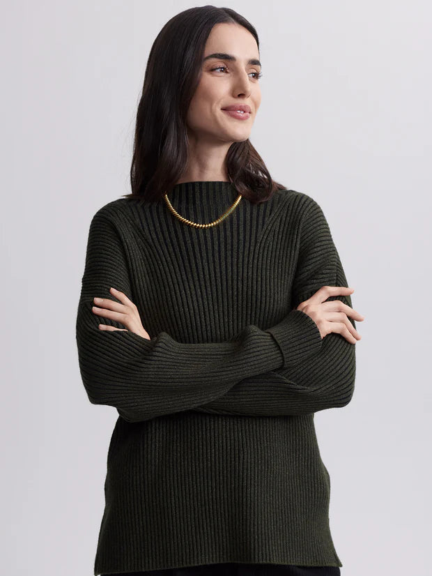 Kingsley Mock Neck Knit