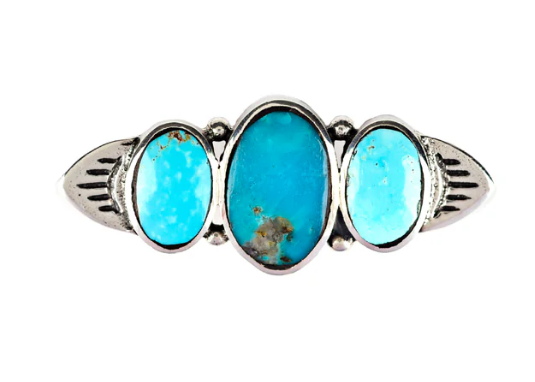 Nomad Trio Turquoise Pin