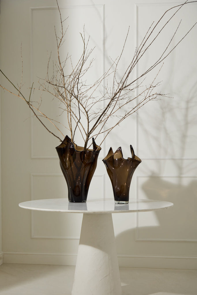 Peaked Glass Vase