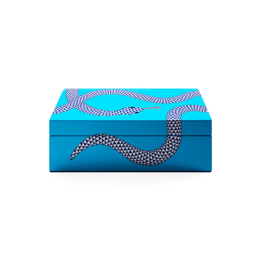 Blue Eden Lacquer Box