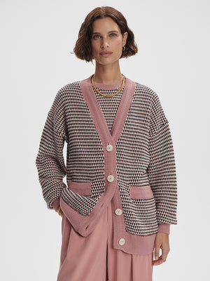 Tiffany Textured Knit Cardigan