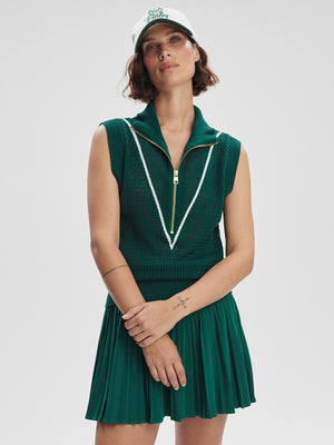 Alena Half Zip Vest