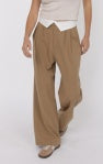 Long Game Foldover Waist Wide Leg Pant