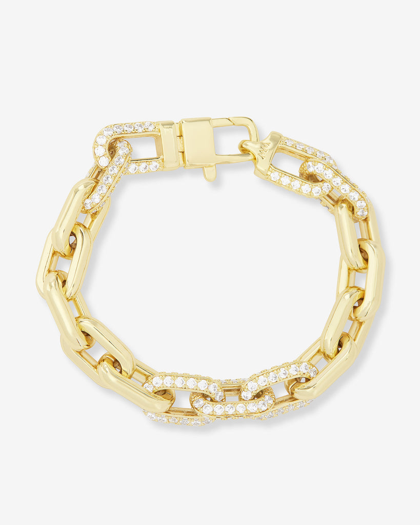 Frankie Pavé Chain Bracelet