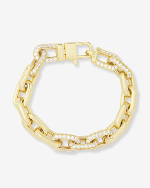 Frankie Pavé Chain Bracelet
