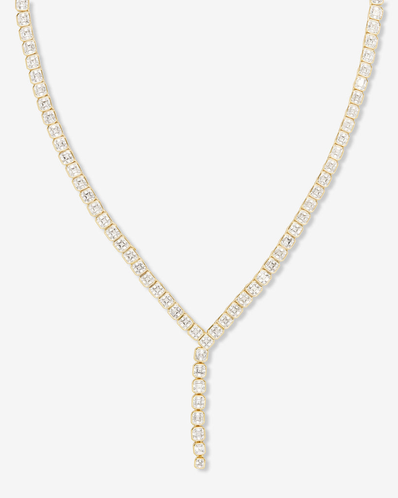Duchess Lariat Tennis Necklace 16"