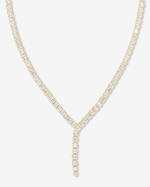 Duchess Lariat Tennis Necklace 16"