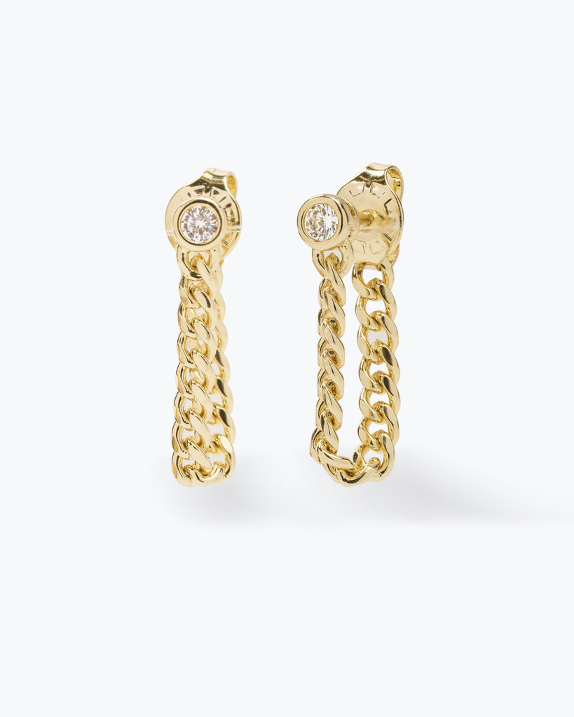 Baby Julian Soft Chain Hoops