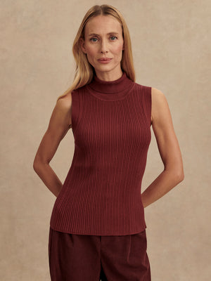 Anastasia Rib Knit Tank