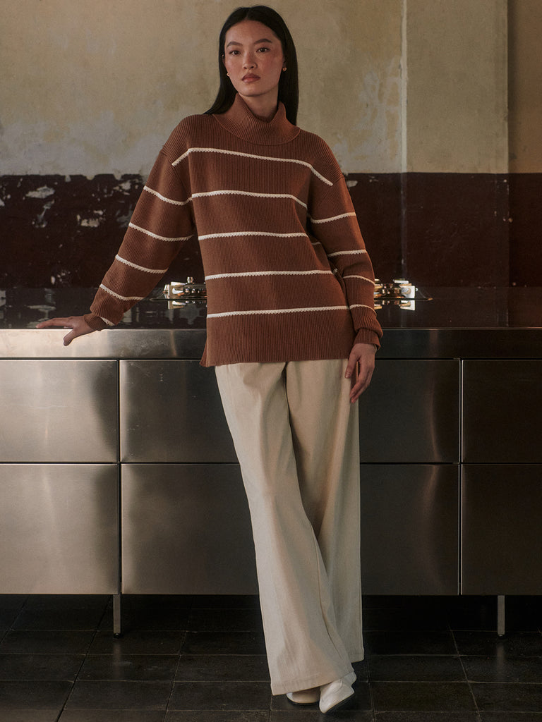 Hamish Stitch Knit Sweater