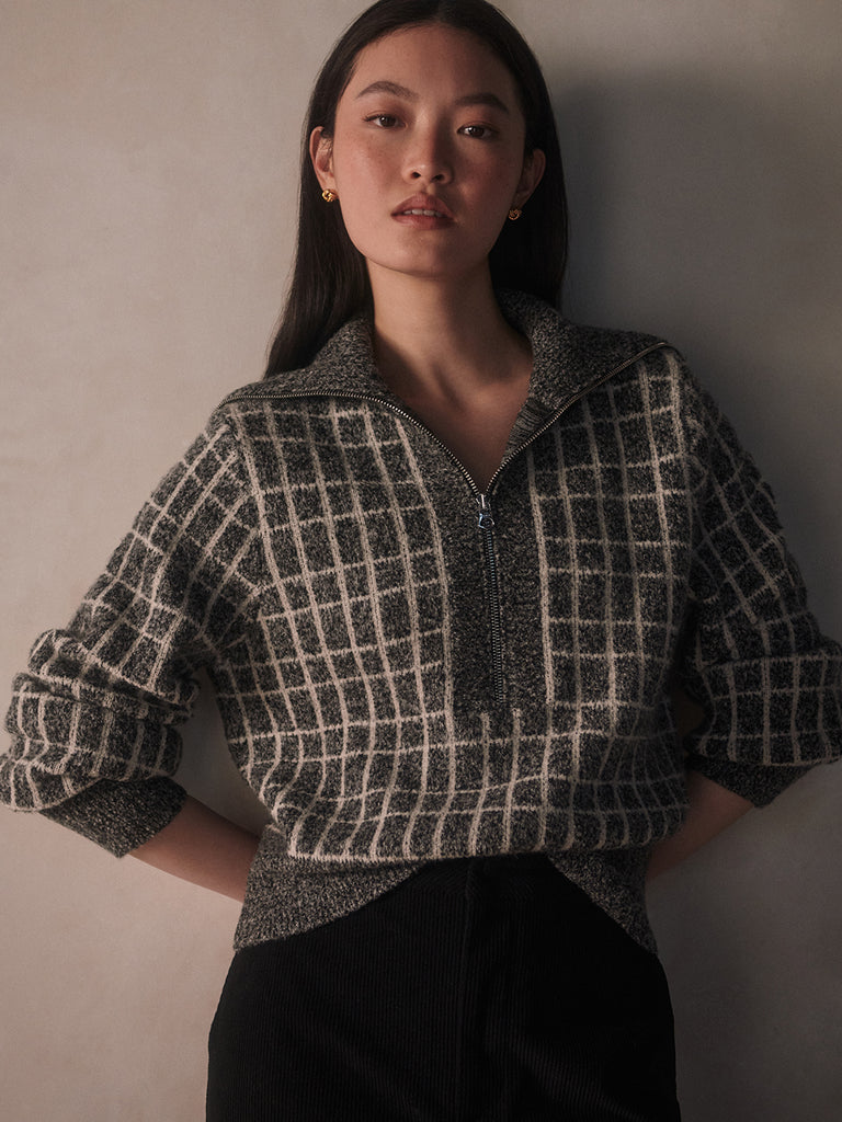 Furley Half Zip Knit