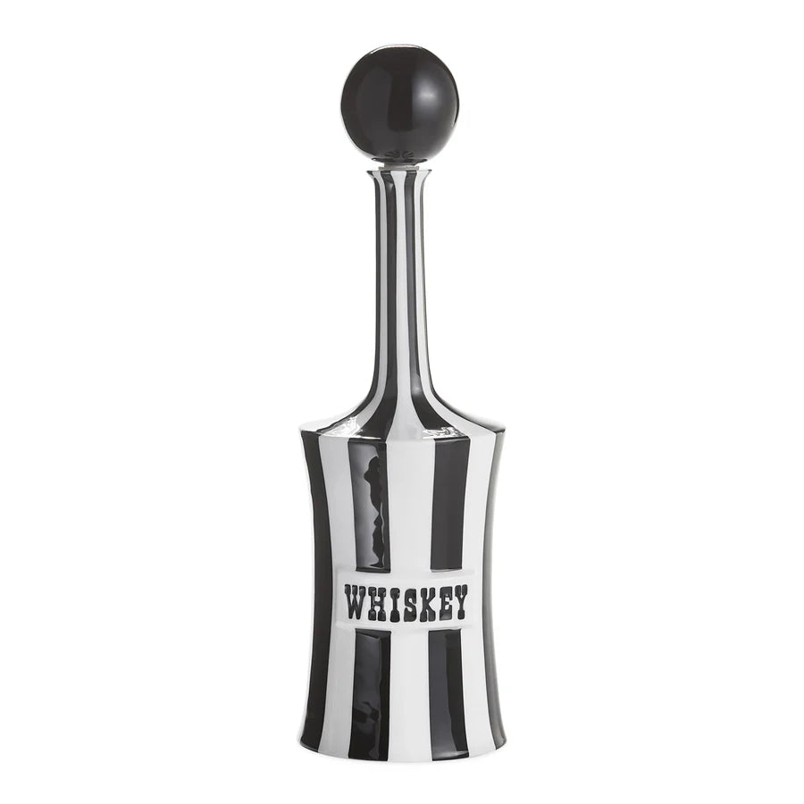 Vice Black & White Whiskey Decanter