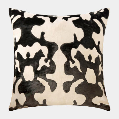 Ink Blot Pillow-Black