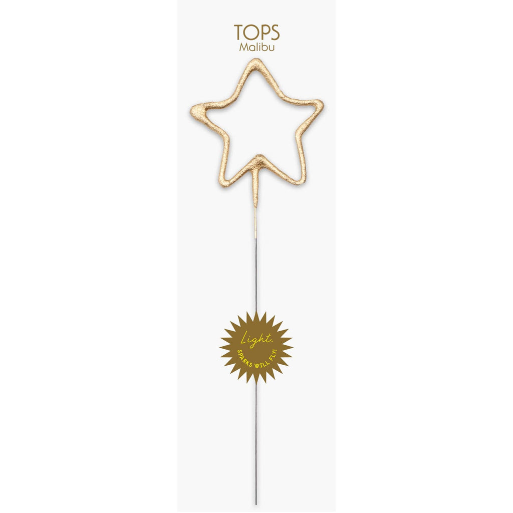 Big Golden Sparkler Wand Star