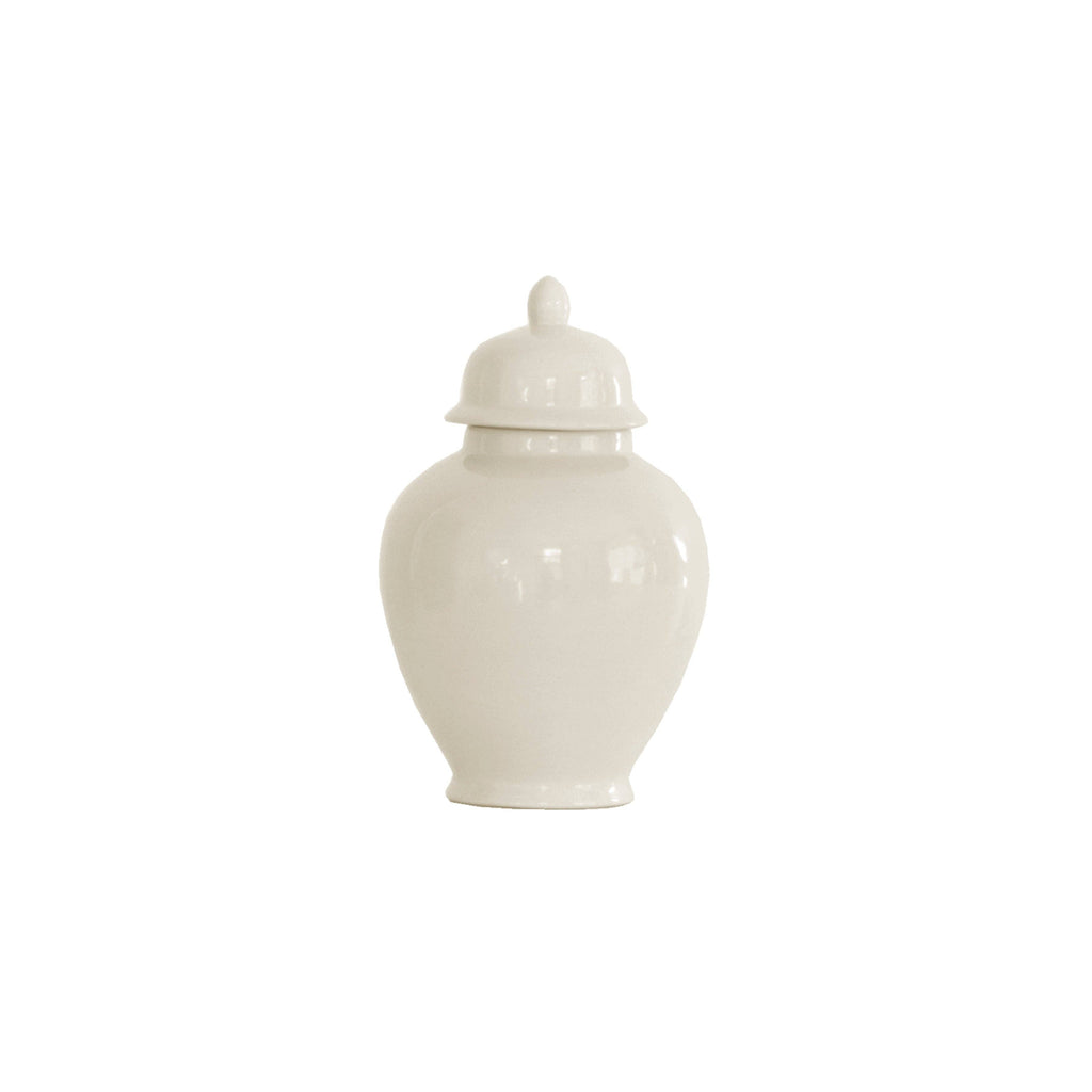 Small Beige Ginger Jars