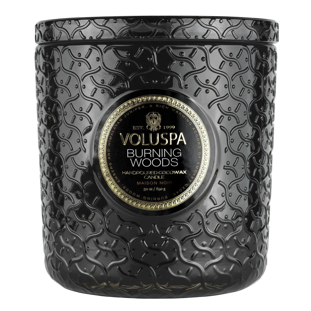 Burning Woods 30oz Luxe Candle