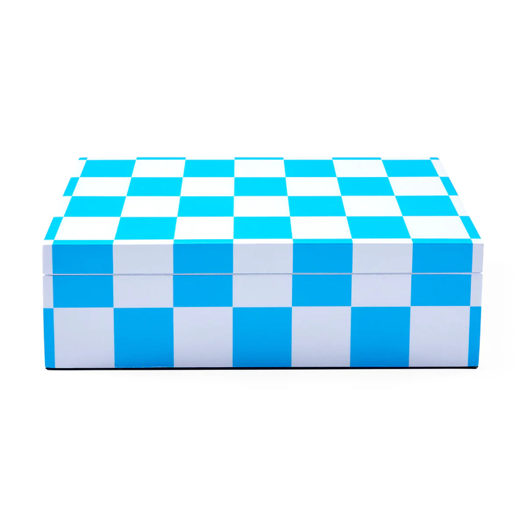 Medium Checkerboard Lacquer Box