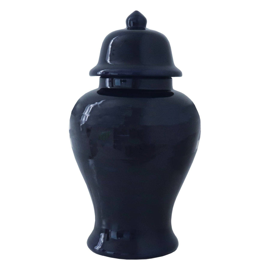 Large Navy Blue Ginger Jars
