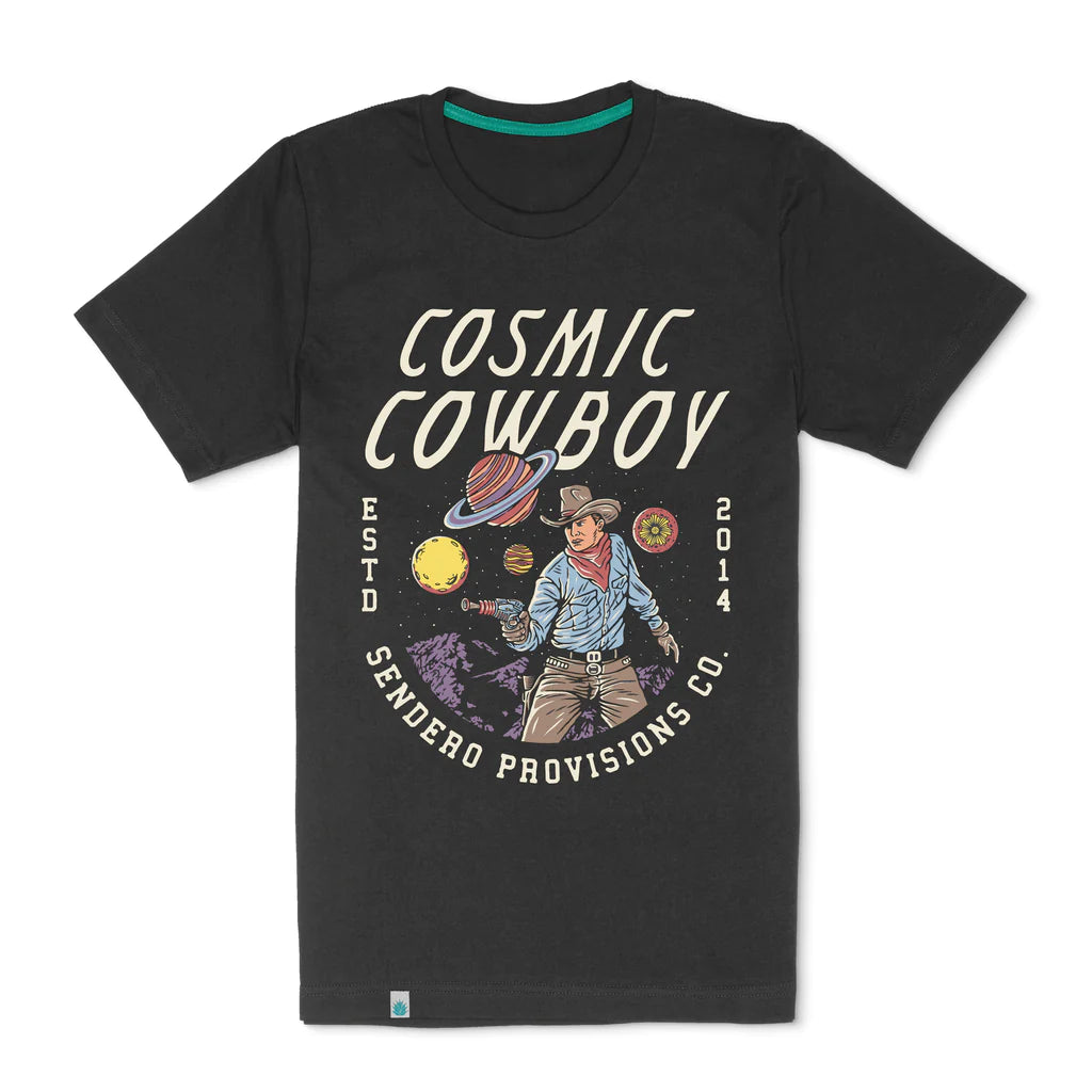 Classic Cowboy T-Shirt Asphalt