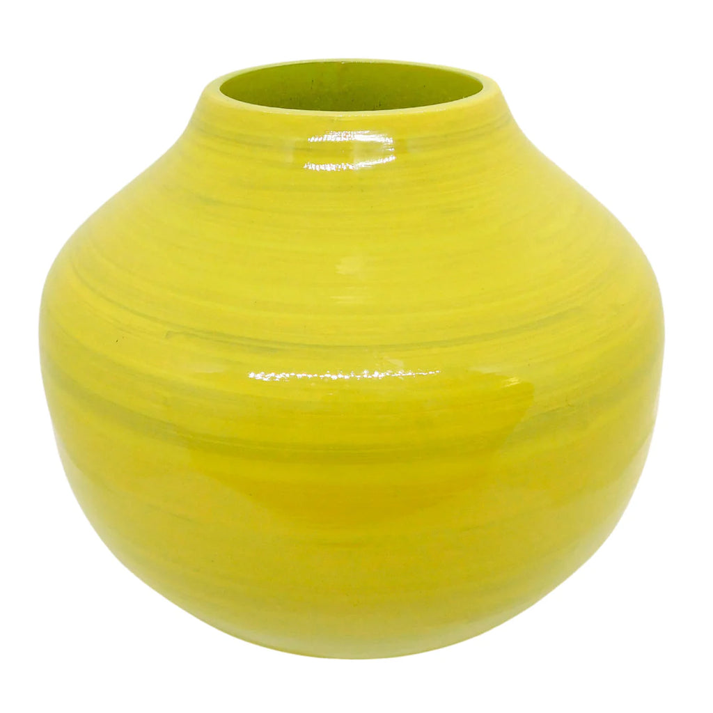 Citrine Bamboo Vase