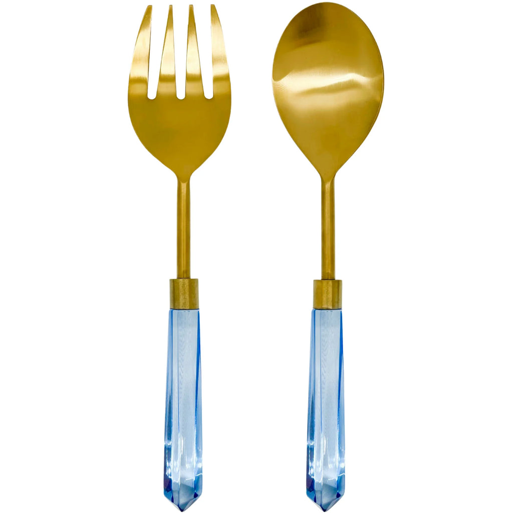 Light Blue Serving Set