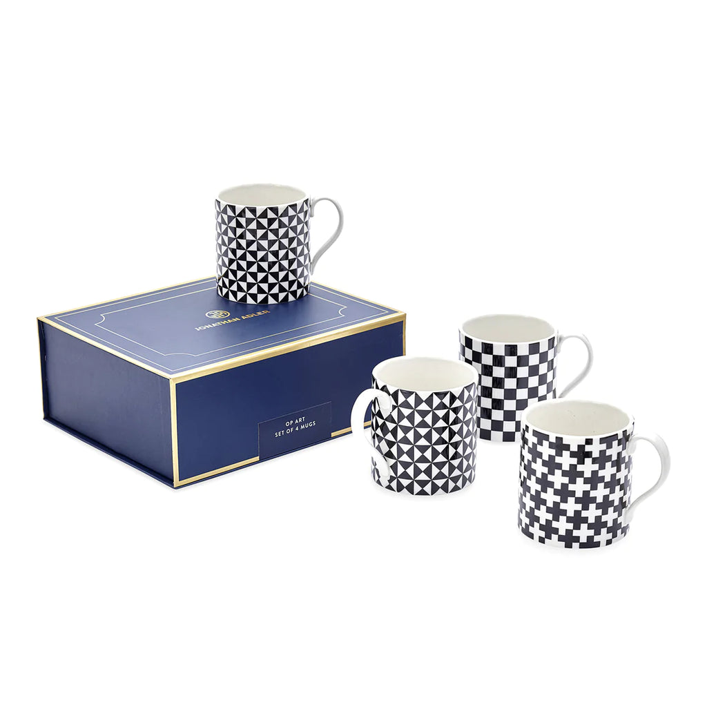 Op Art Mug Set