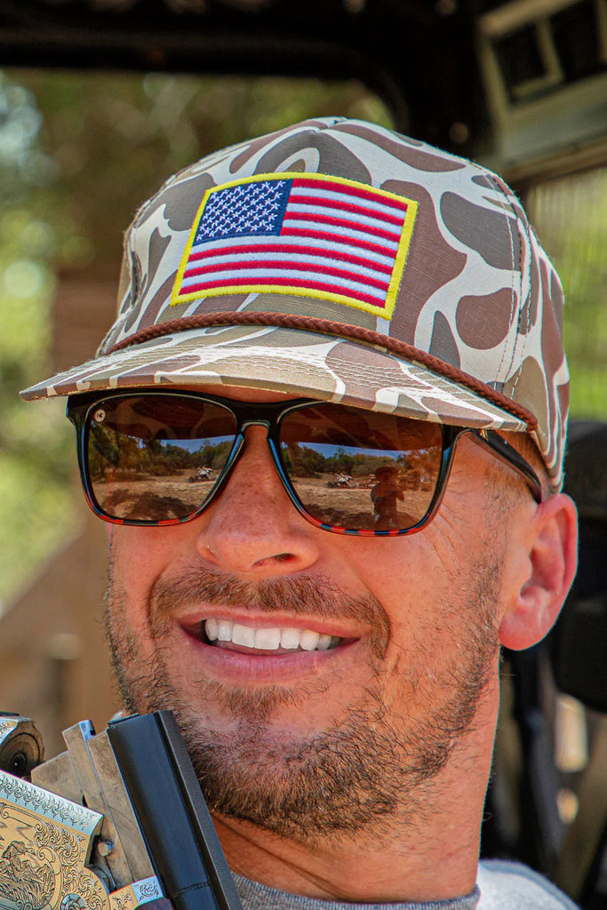 Classic Camo American Flag Cap