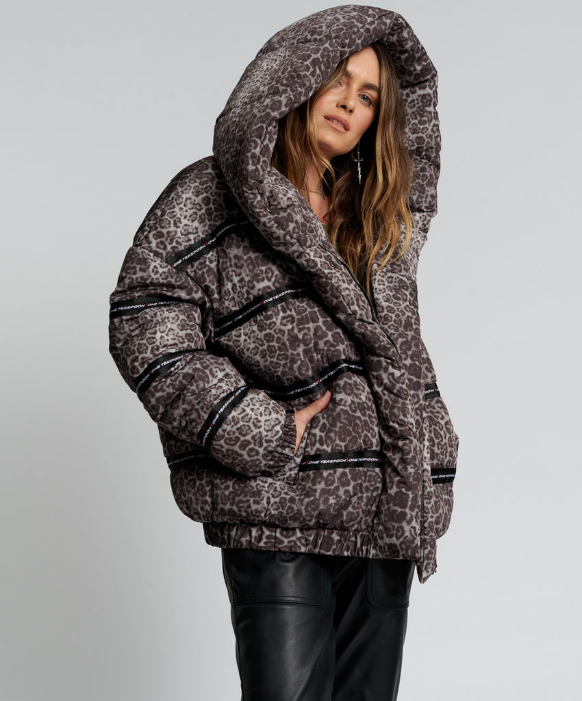 Addicted Animal Puffa Jacket