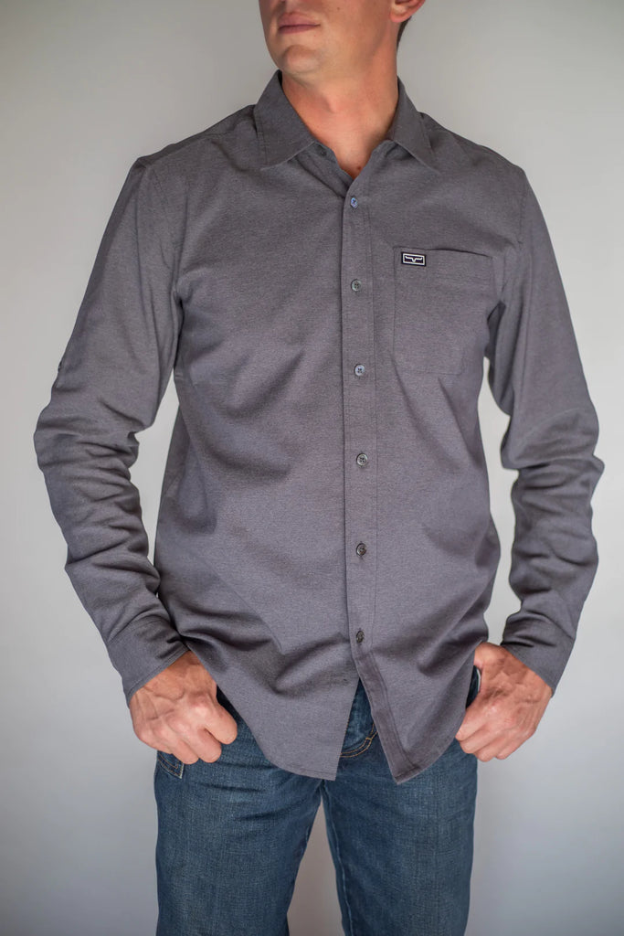 Cochise Long Sleeve Charcoal Heather