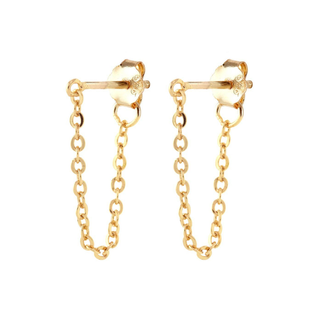 Chain Stud Earrings